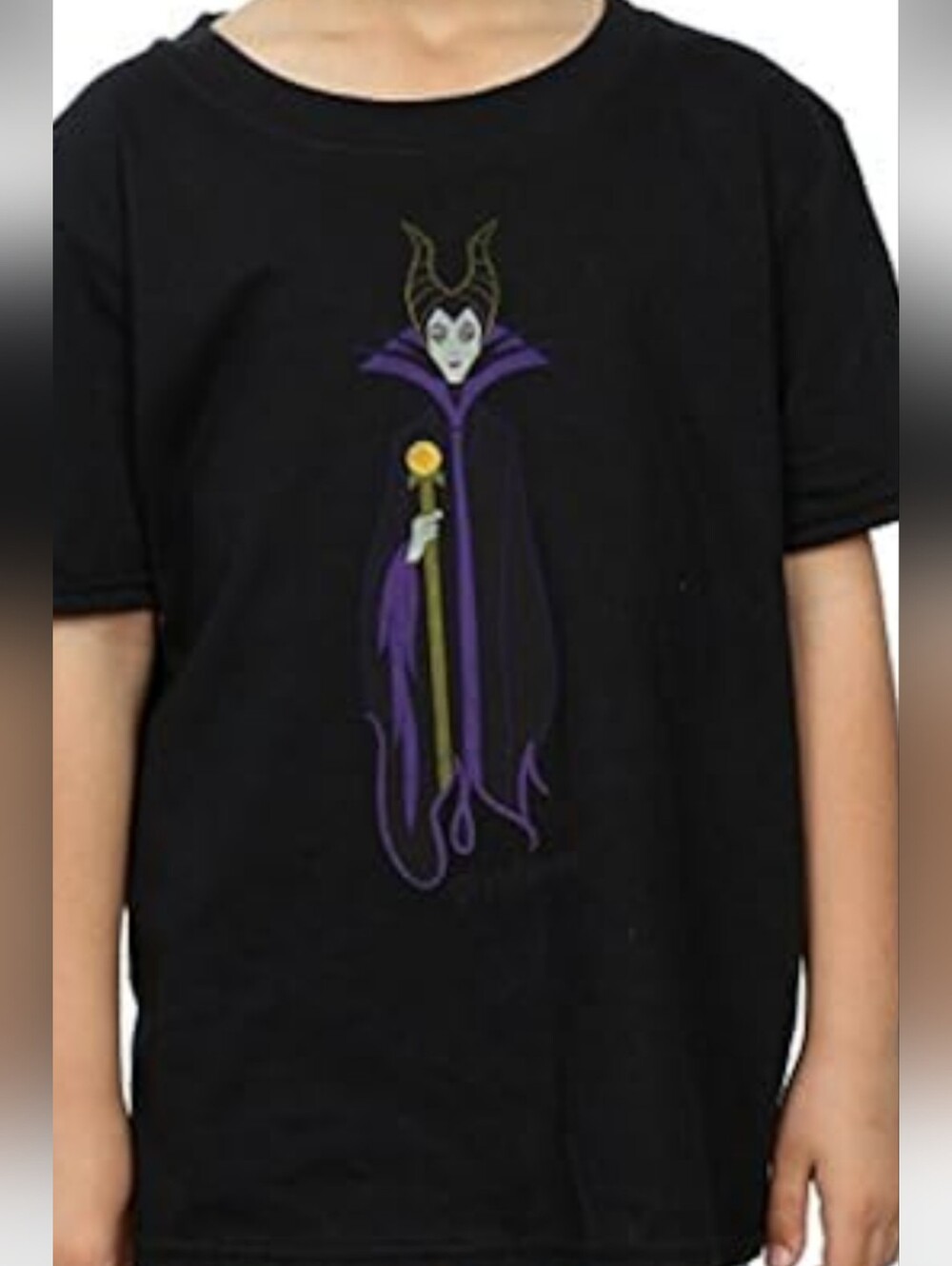 Absolute Cult Maleficent graphic tee Graphic Tee in Black Size Large Like New